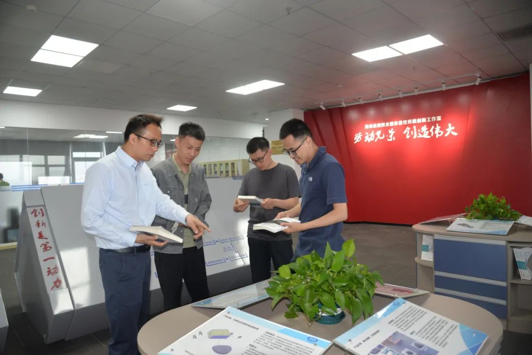 中国特检究院任崇宝博士一行到安粤公司参观指导工作